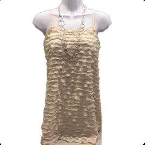 FREE PEOPLE Ruffle Bodycon Dress